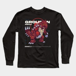 Mecha Groudun Long Sleeve T-Shirt